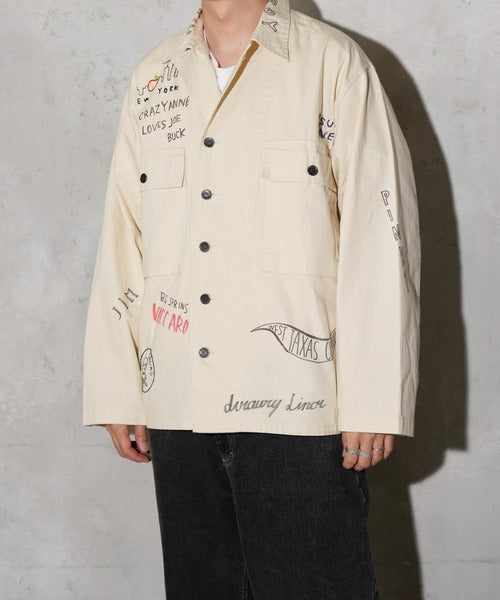 THRIFTY LOOK / MEMORIAL M-43 HBT JACKET