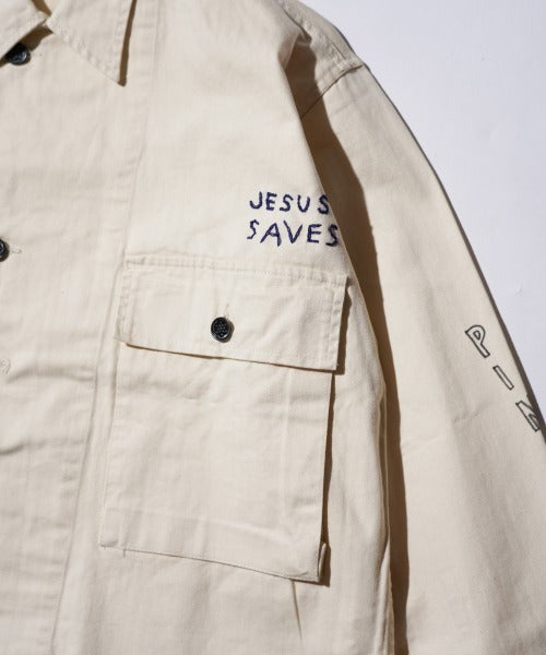 THRIFTY LOOK / MEMORIAL M-43 HBT JACKET