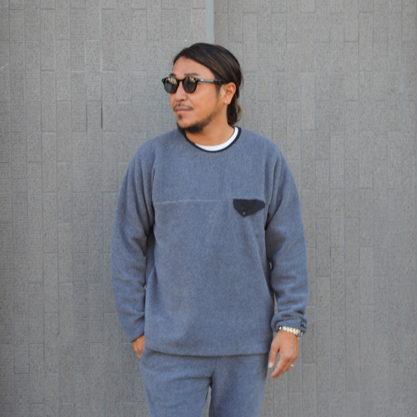 LW FLEECE CREW-NECK