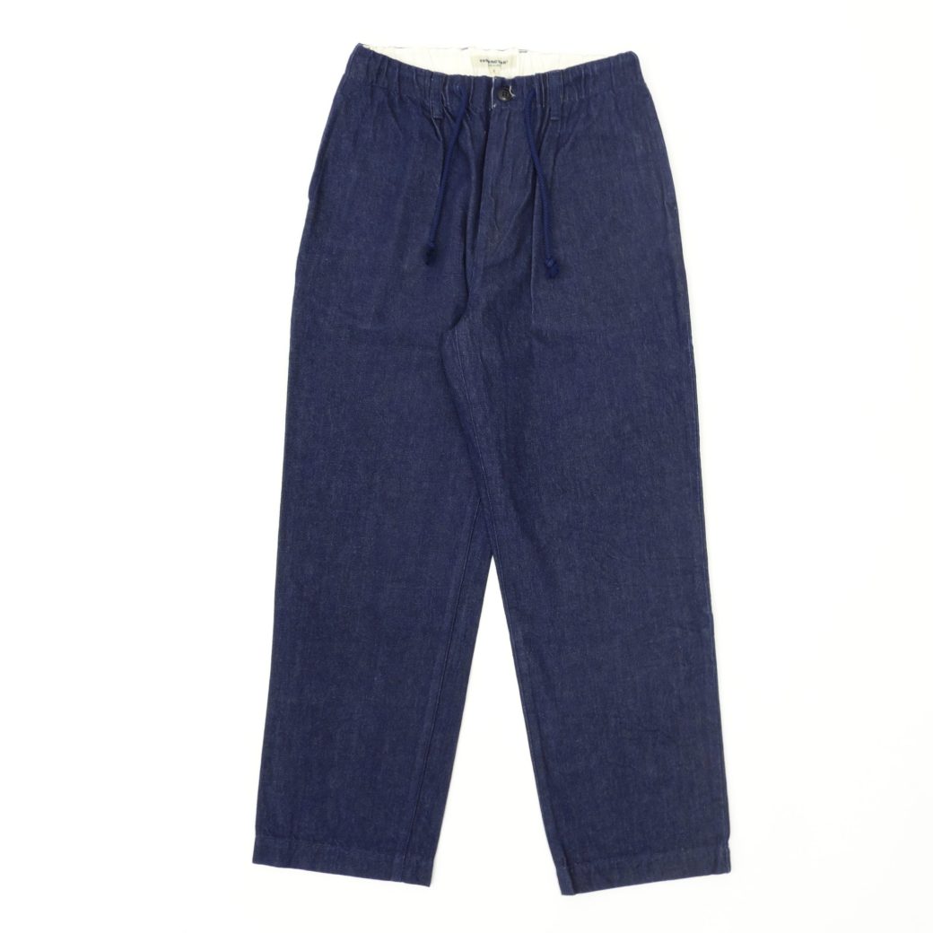 DENIM TRACK PANTS