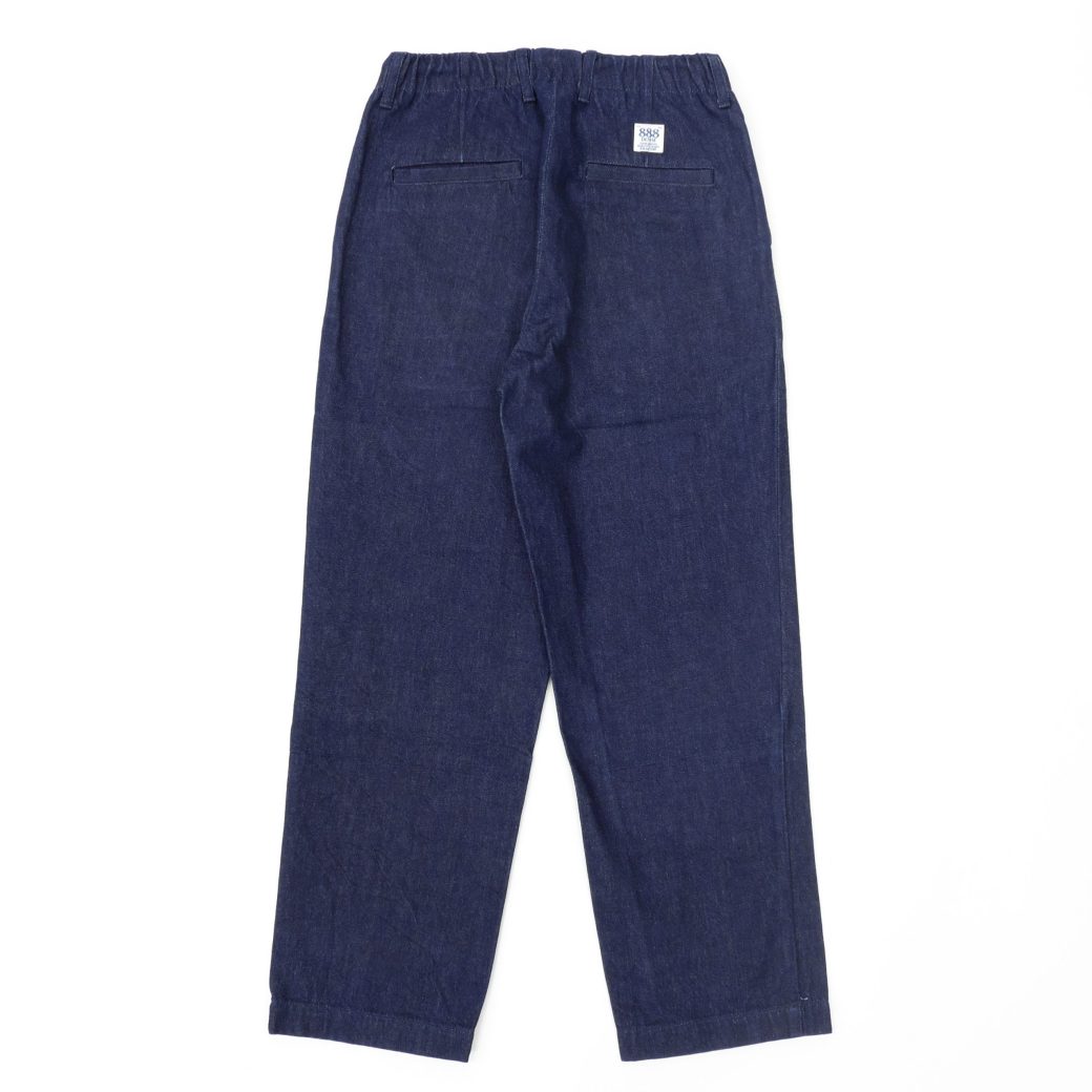 DENIM TRACK PANTS