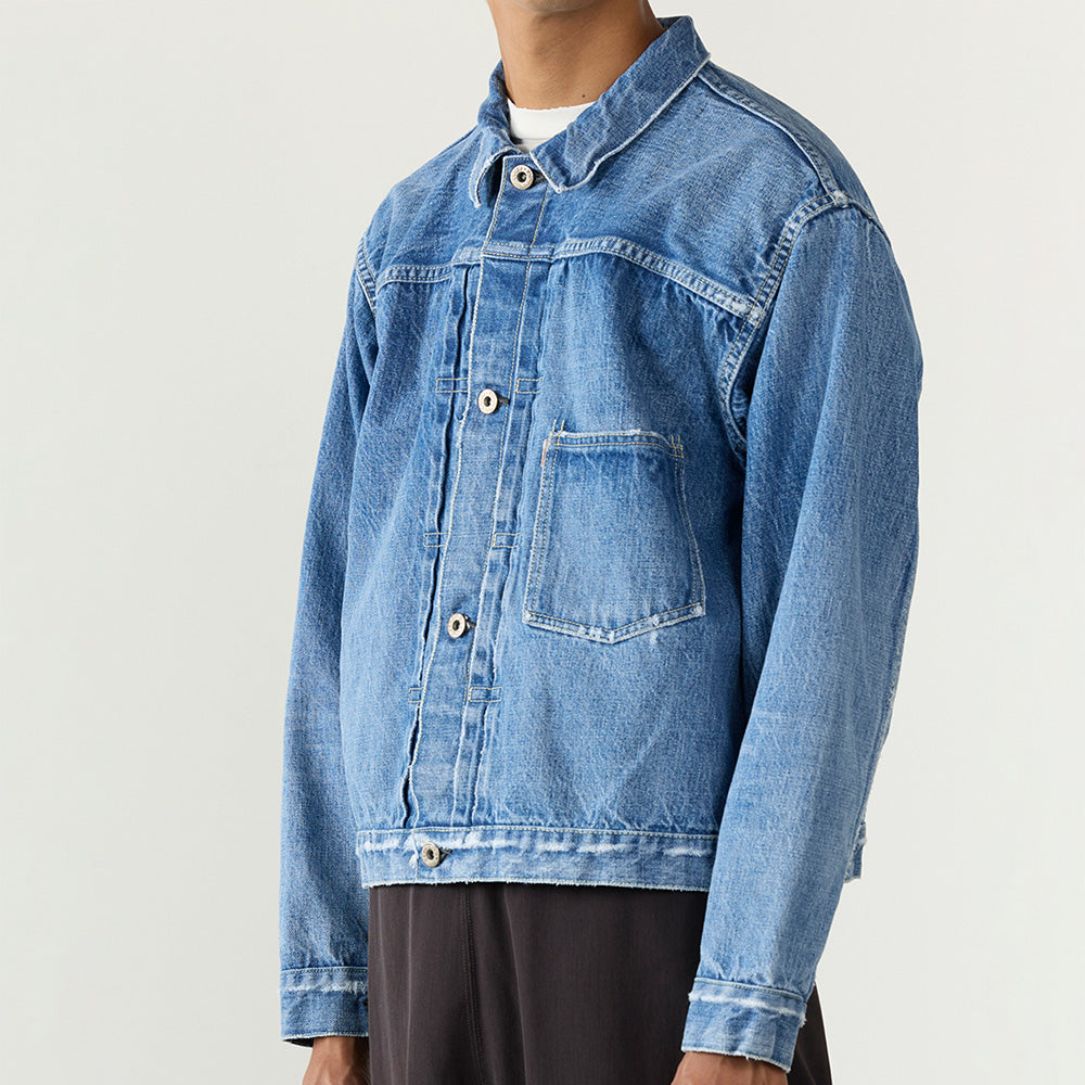 12oz DENIM 大戦モデル JKT(USED BLUE)