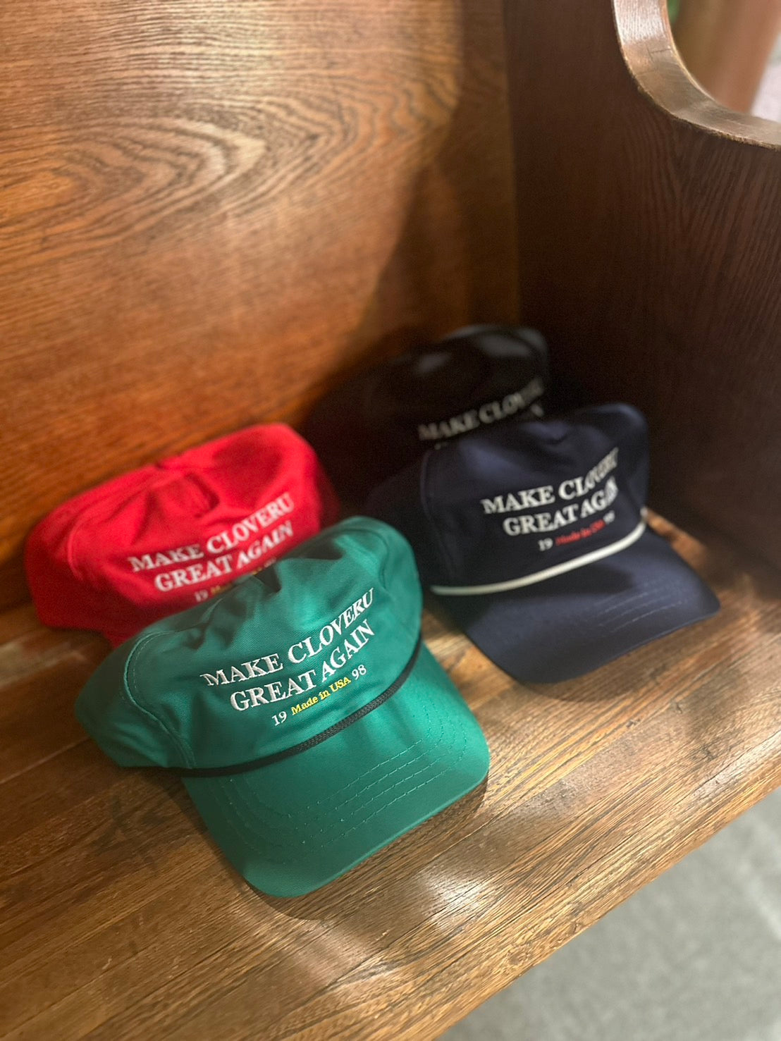 MAKE CLOVERU GREAT AGAIN CAP
