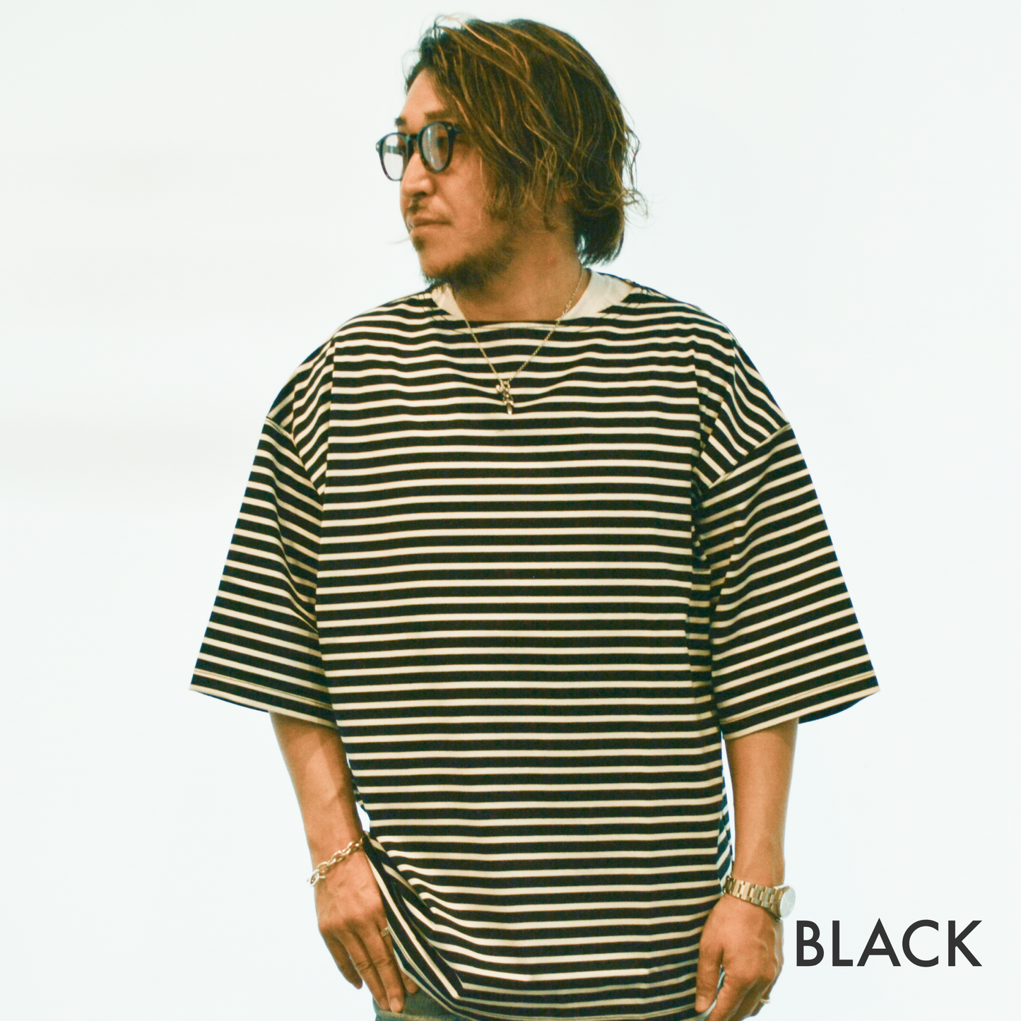 SUNNYSPORTS ボーダーバスク SS TEE