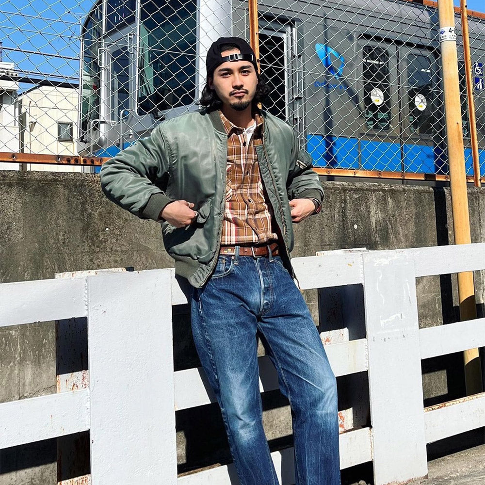 FIVE BROTHER ヘビーネルシャツ