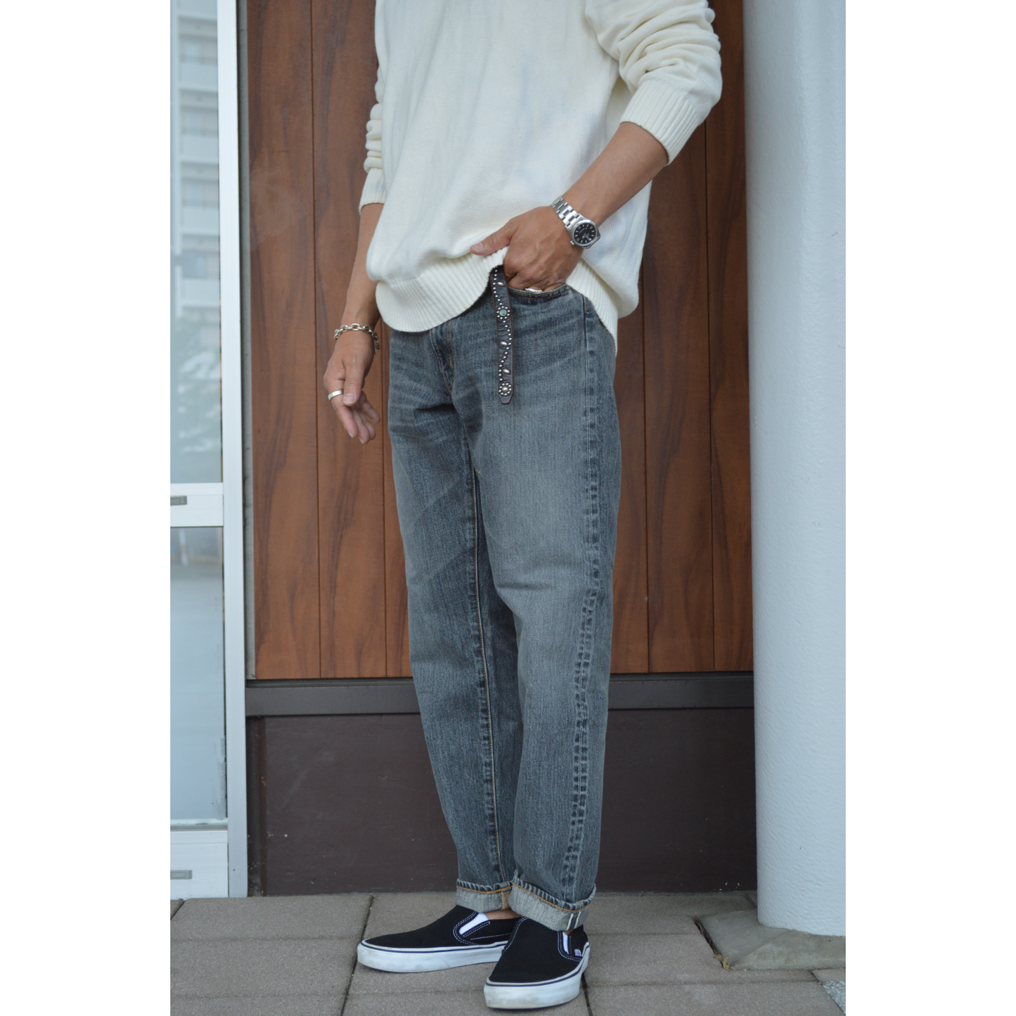 FOB SELVDGE 66 DENIM 5p F160