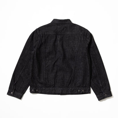 F2444 SELVEDGE DENIM 3rd JKT (BLACK DENIM)