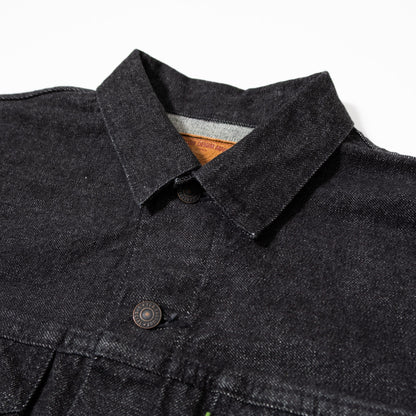 F2444 SELVEDGE DENIM 3rd JKT (BLACK DENIM)
