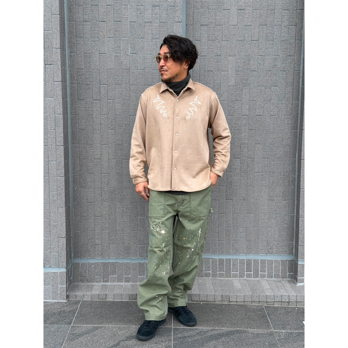 Sebastian Western Shirts(ECO Suede）