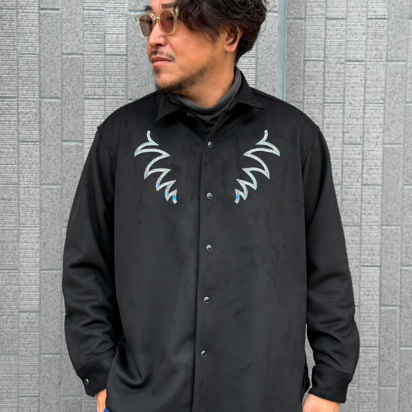 Sebastian Western Shirts(ECO Suede）