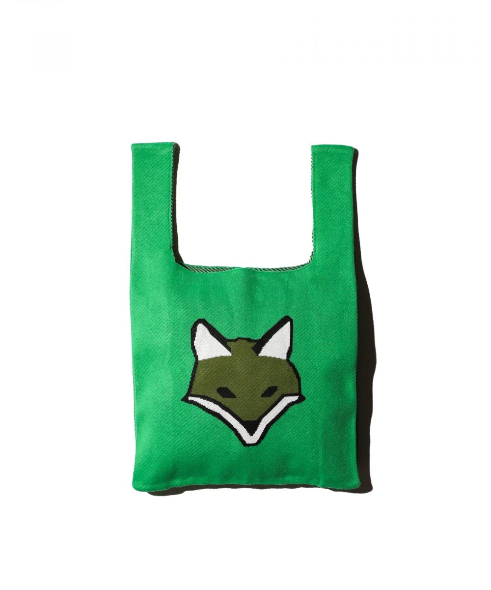 THE FOX KNIT TOTE BAG