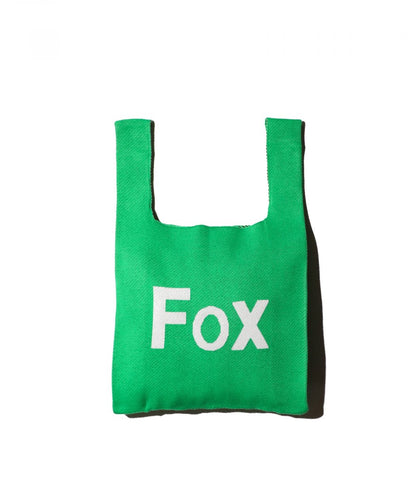 THE FOX KNIT TOTE BAG