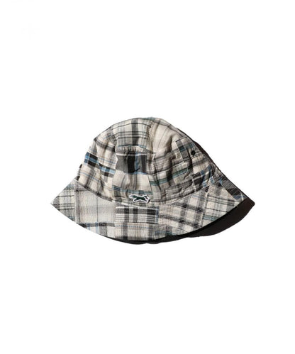 THE FOX 2WAY PATCHWORK BUCKET HAT