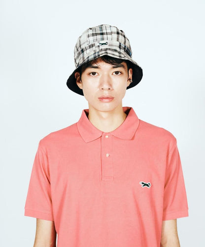 THE FOX 2WAY PATCHWORK BUCKET HAT