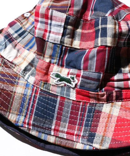 THE FOX 2WAY PATCHWORK BUCKET HAT