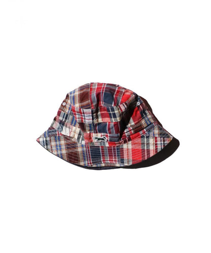 THE FOX 2WAY PATCHWORK BUCKET HAT
