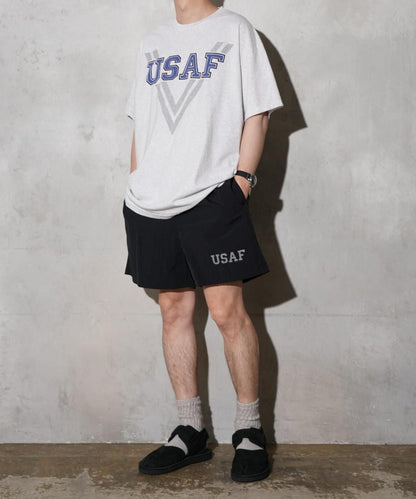 "USAF" 5INCH BAGGY SHORTS