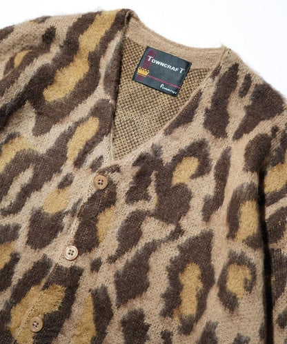 VINTAGE PATTERN SHAGGY CARDIGAN