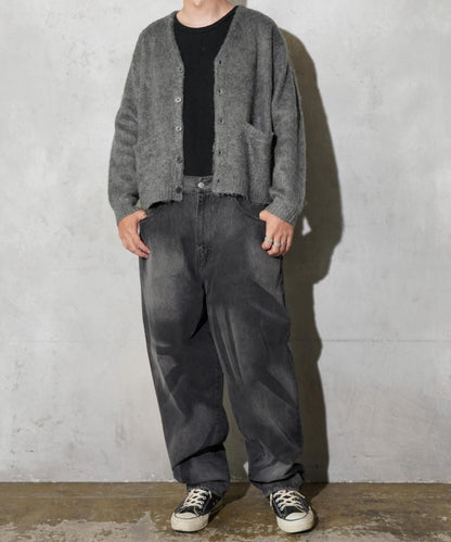 SOLID SHAGGY V CARDIGAN
