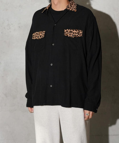 SNAP-UP GABARDINE SHIRT