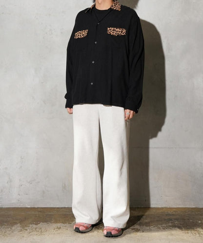 SNAP-UP GABARDINE SHIRT