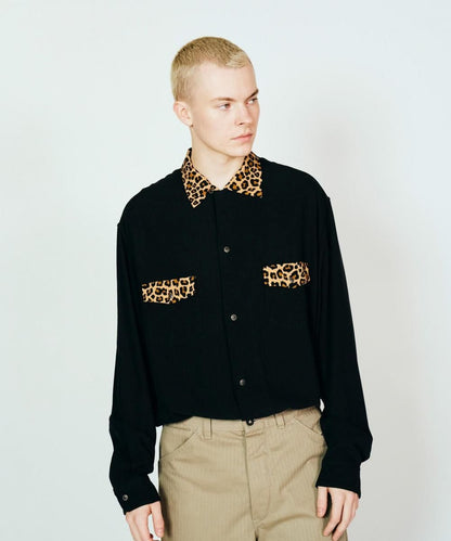 SNAP-UP GABARDINE SHIRT