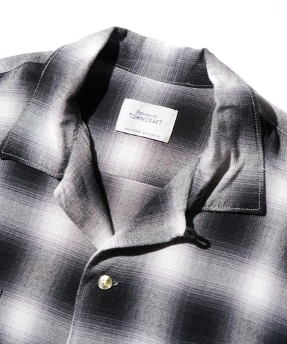 60S OMBRE LOOP COLLAR S/S SHIRTS