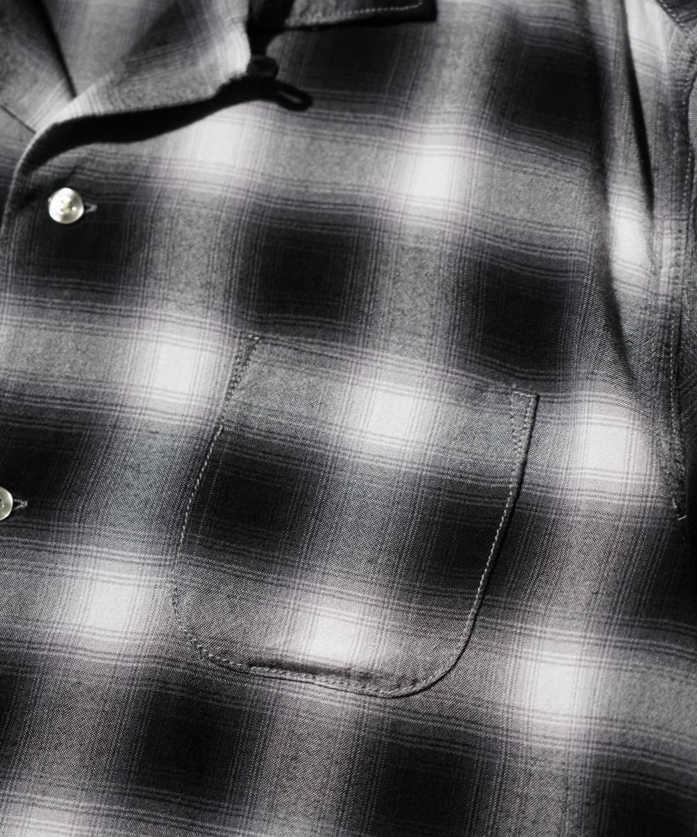 60S OMBRE LOOP COLLAR S/S SHIRTS