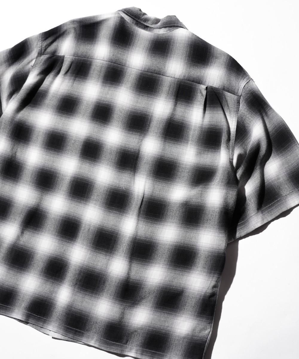 60S OMBRE LOOP COLLAR S/S SHIRTS