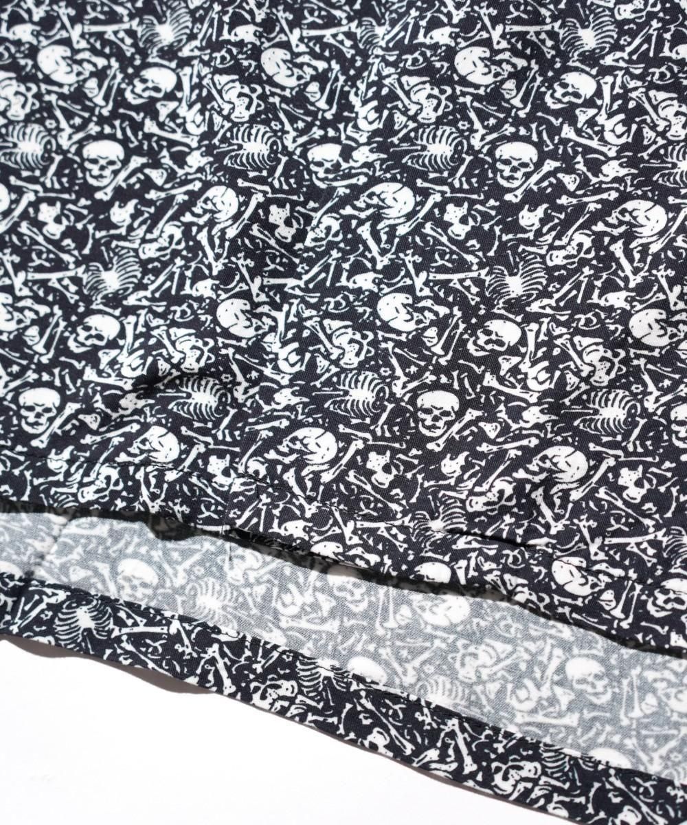 PRINTED LOOP COLLAR SS SHIRT