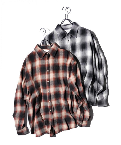 Maui & Sons / Venice Ombre Check Shirt
