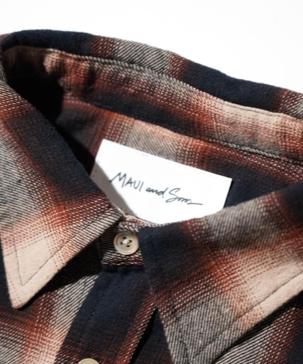 Maui & Sons / Venice Ombre Check Shirt