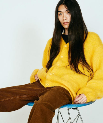 MOHAIR SHAGGY CARDIGAN