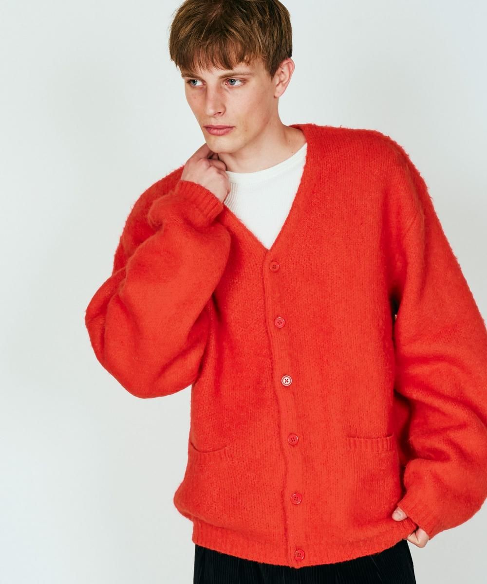 MOHAIR SHAGGY CARDIGAN