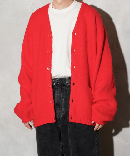 MOHAIR SHAGGY CARDIGAN