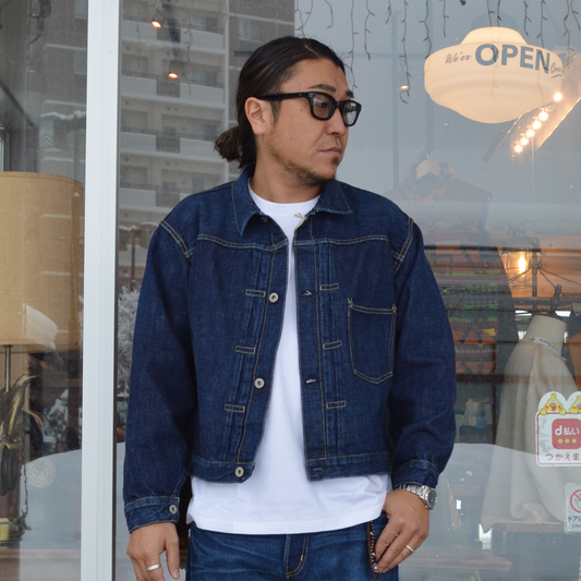 12oz DENIM 大戦モデル JKT(BLUE)