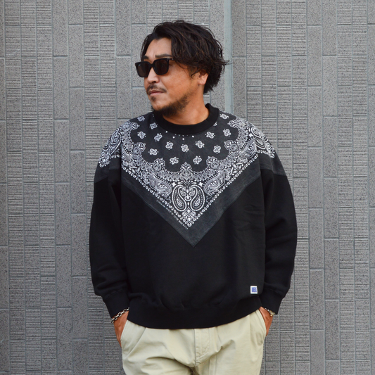 VTG BANDANA SWEATSHIRT (LOOSE FIT)