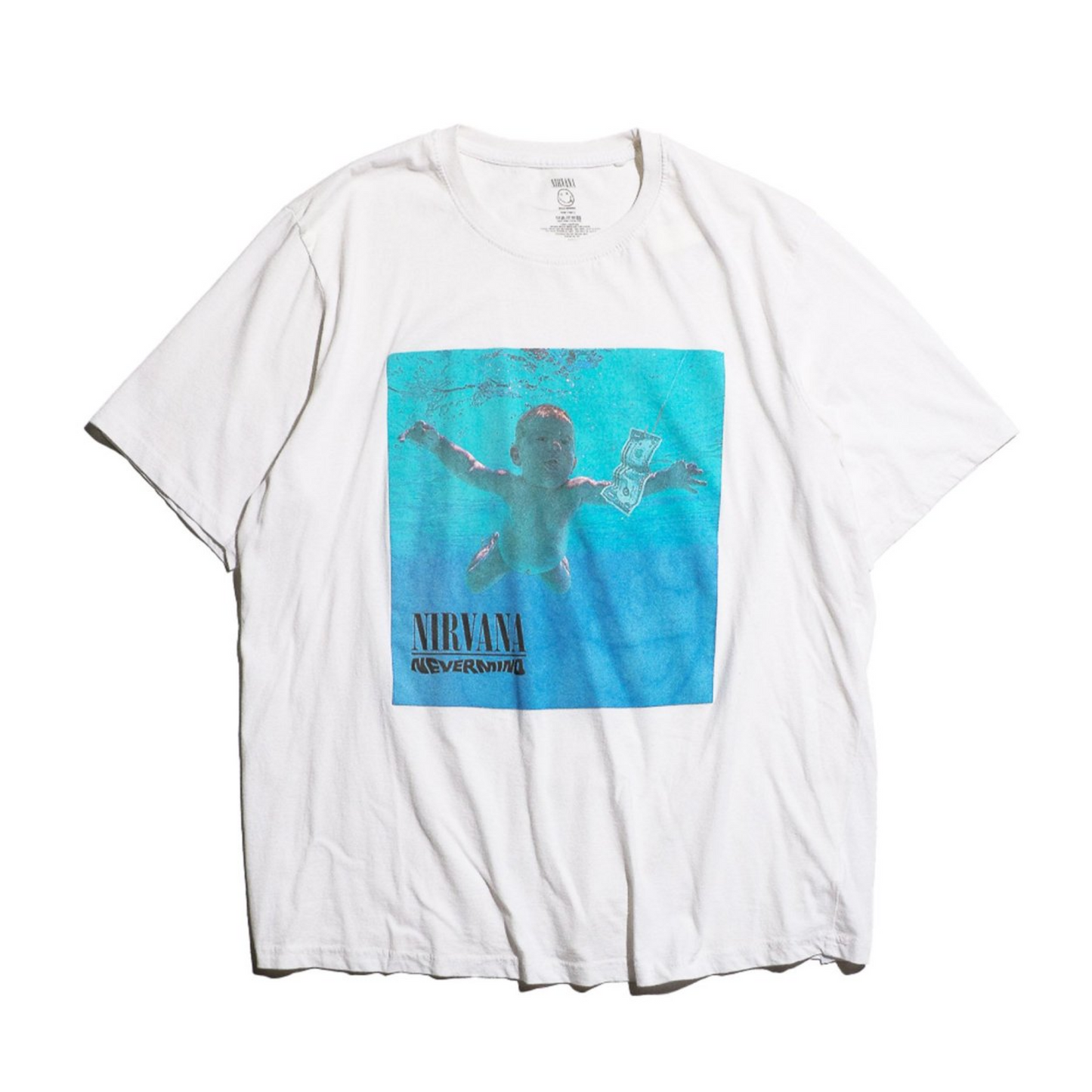 THRIFTY LOOK / THRIFTY"NIRVANA NEVERMIND"TEE