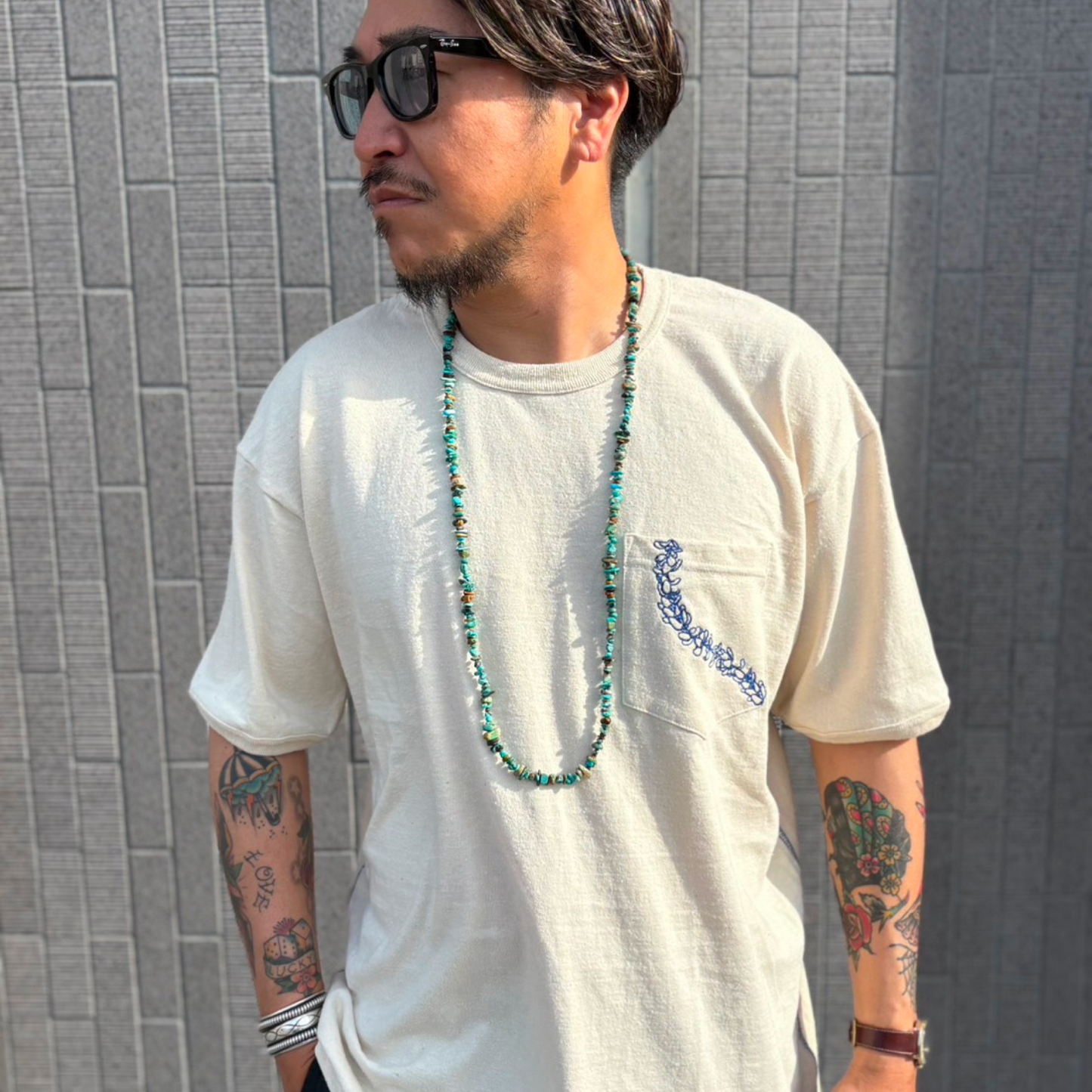 Silk Cotton Ringer Tee