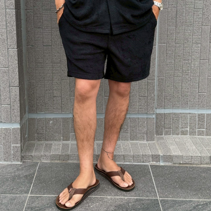 CLSS-2510 Cloveru® AFTER SURF PILE Shorts.