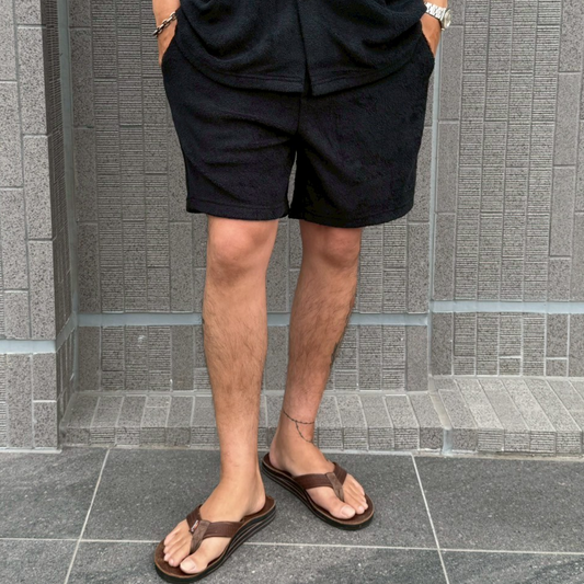 CLSS-2510 Cloveru® AFTER SURF PILE Shorts.