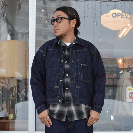 12oz DENIM 大戦モデル JKT(ONE WASH)