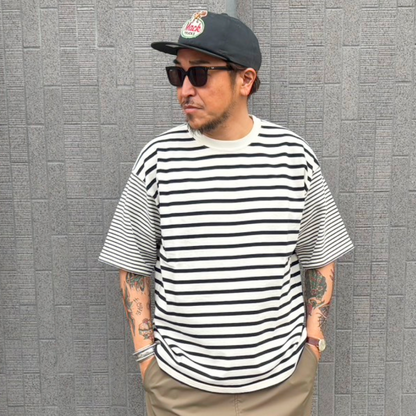切り替えボーダーTEE
