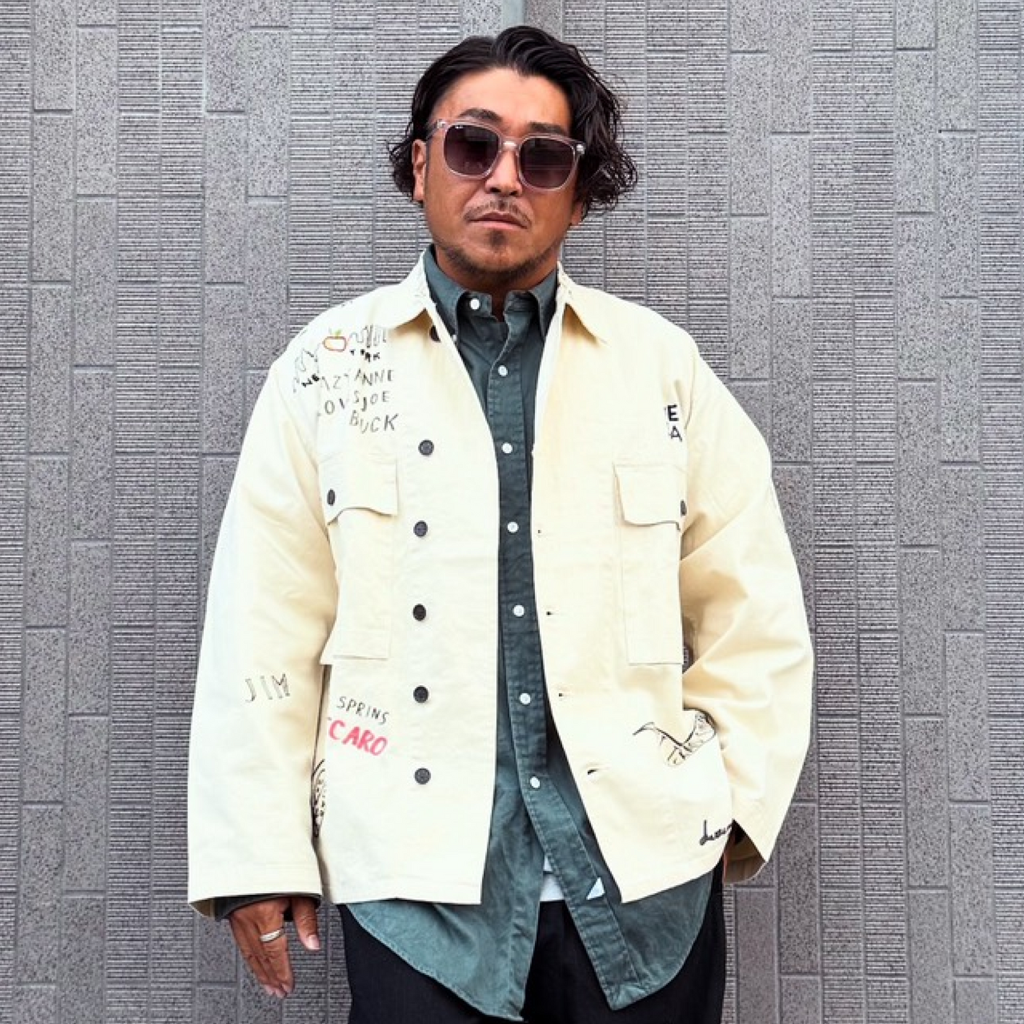 THRIFTY LOOK / MEMORIAL M-43 HBT JACKET