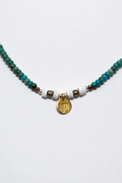 2Way BEADS BRACELET&ANKLET/Turquoise