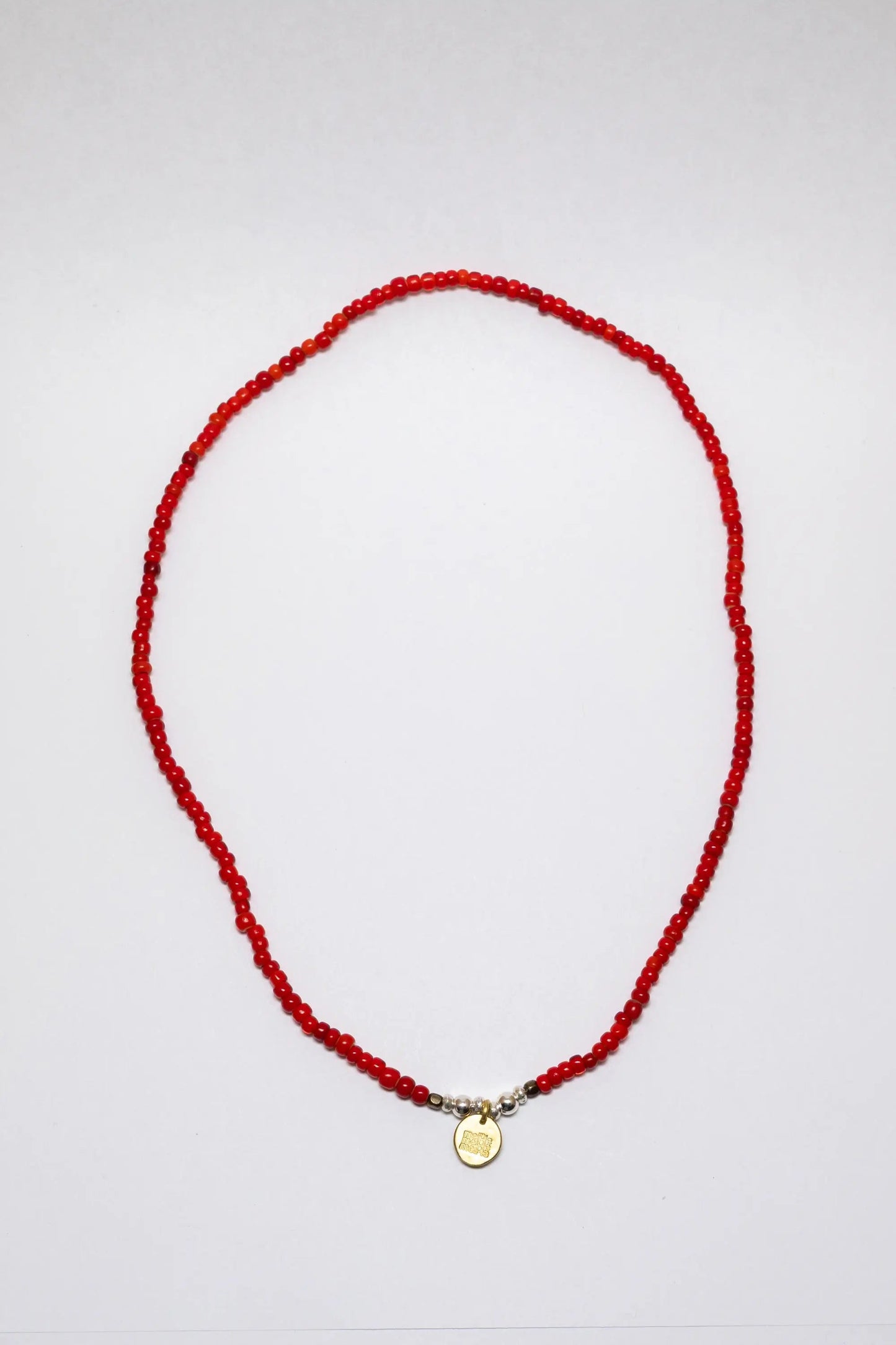 2Way BEADS BRACELET&ANKLET/White Hearts