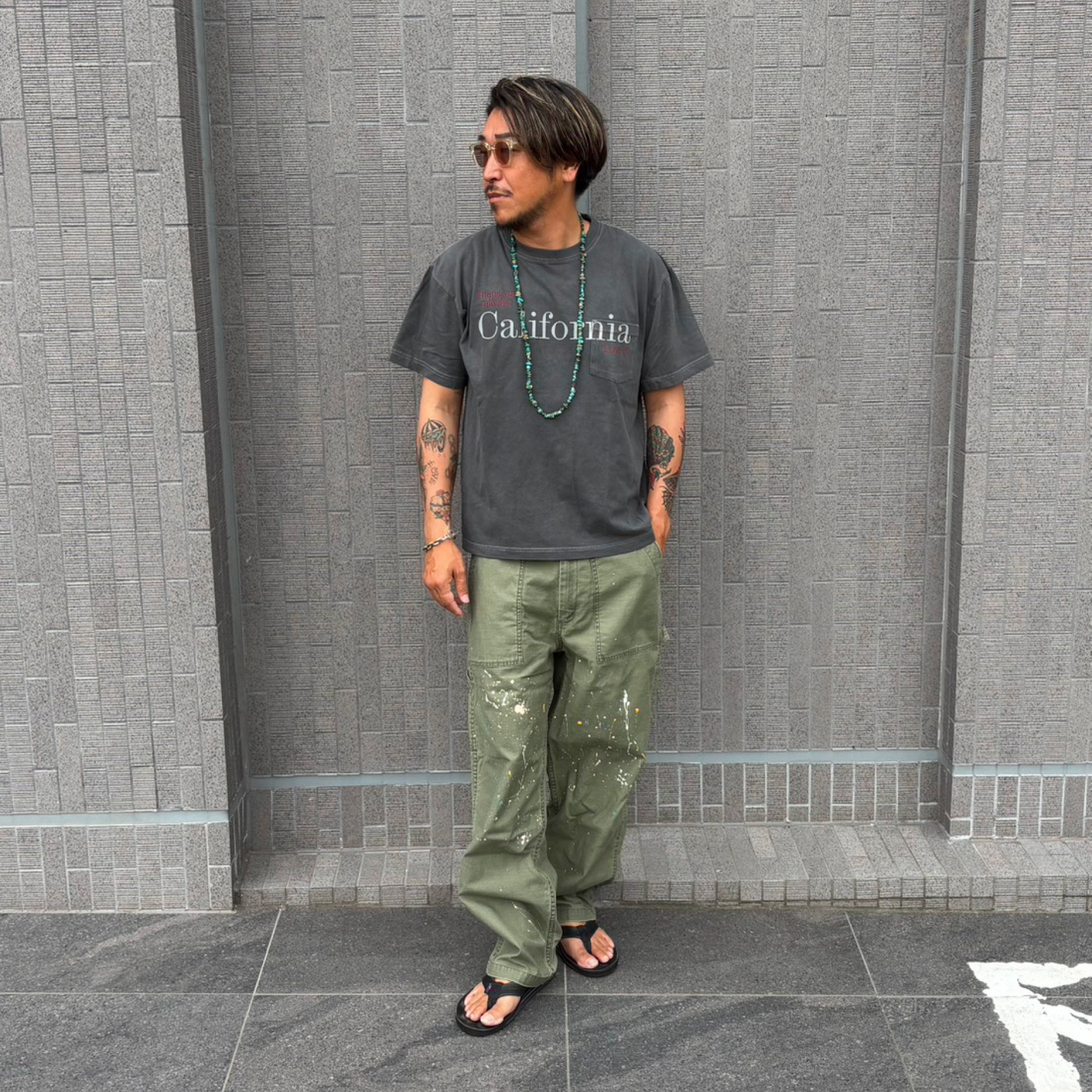 Pasadena Pocket S/S（Thank you always California）