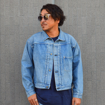 12oz DENIM 大戦モデル JKT(USED BLUE)