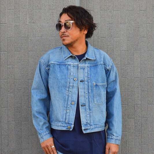 12oz DENIM 大戦モデル JKT(USED BLUE)