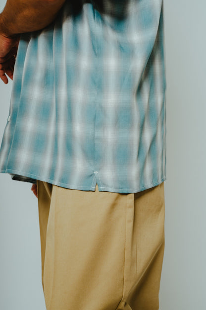 Rayon Mix Ombre Slit S/S Shirts